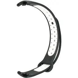 Ремінець Nike Sport Mi Band 8 Чорний Білий