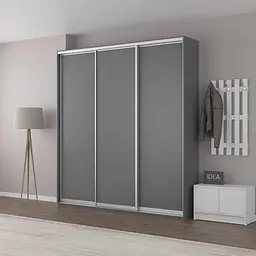 Шафа-купе Idea серія 7 220 x 60 x 210 см Антрацит