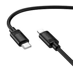 Кабель HOCO C до Lightning Benefit PD silicone charging data cable X122 1m, 27W - мініатюра 2