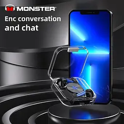 TWS-навушники MONSTER Airmars XKT01 blue - мініатюра 4