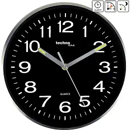 Годинник настінний Technoline WT7620 Black/Silver (WT7620) - мініатюра 2