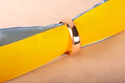 Обручальне кільце американка з червоного золота 17 OK-0019 - мініатюра 2
