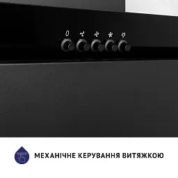 Витяжка декоративна похила Minola HDN 6124 BL LED - мініатюра 5