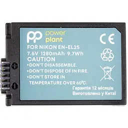 Акумулятор PowerPlant EN-EL25 для Nikon (CB970520) [95221]