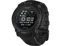 Смарт-годинник Garmin Instinct 3 45mm Solar Tactical Edition Black with Black Band (010-02934-50/90)