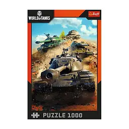 Пазл Trefl World of Tanks: Танки в бою 1000 елементів (5900511109436) - мініатюра 3