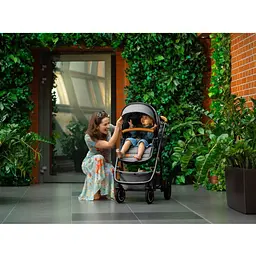Коляска універсальна 3в1 Lionelo Amber Blue Navy, темно-синя (LO-AMBER BLUE NAVY (3in1)) - мініатюра 11