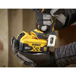 DeWALT Шурупокрут-дриль ударний аккумуляторний XR Li-Ion 18В 90Нм 0-450·0-1650об/хв 0-7650·0-28050уд/хв кейс TSTAK 1.17кг без АКБ та ЗП - мініатюра 4