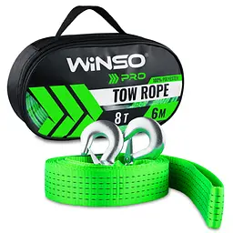 Трос буксирувальний стрічковий Winso Pro, 8т 6м(130850)