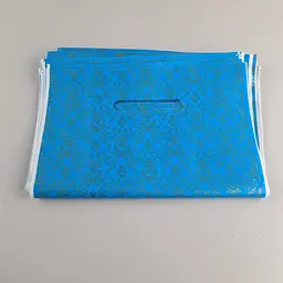 Пакети з вирубаною ручкою (25*35+3)"ПЕРФЕКТ" СИНІЙ ХВГ (25 шт.) - мініатюра 2