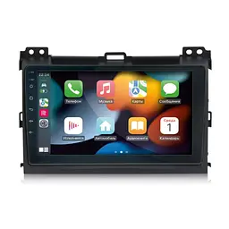 Штатна магнітола Toyota Land Cruiser Prado (120) 2002-2009 AMP Cyclone C9-013 4x64 DSP 4G Cyclone (НФ-00007164) - мініатюра 2