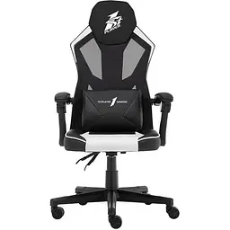 Крісло для геймерів 1stPlayer P01 Black White