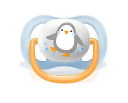Пустушка Avent ортодонтична Ultra Air Animal для хлопчиків 0-6 міс 2 шт SCF080/05 - мініатюра 2