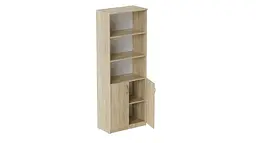 Шафа Анжело Ferrum-decor на 5 полиць із 2 дверима 1900x700x380 ДСП Дуб Сонома 16 мм (FRD-105034)
