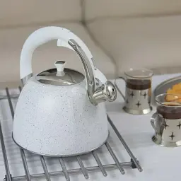 Чайник зі свистком Bohmann BH 7261 White 3л - мініатюра 2