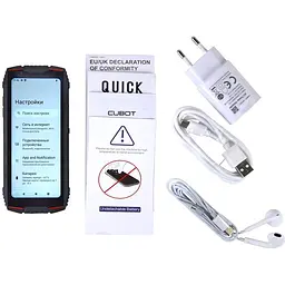 Смартфон Cubot KingKong Mini 3 6/128 Gb Global NFC Black-Red - мініатюра 3