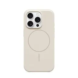 Чохол для iPhone 16e з MagSafe, захисний, глянцевий, з м’якою підкладкою, бежевий
