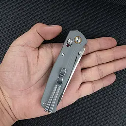 Ніж складаний туристичний SRM Medal 255L-GK2 (8.2 см) 10Cr / G10 сірий - миниатюра 7