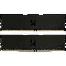 Модуль пам'яті для комп'ютера DDR4 32GB (2x16GB) 3600 MHz Iridium Pro Deep Black Goodram (IRP-K3600D4V64L18/32GDC)