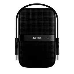 Зовнішній жорсткий диск Silicon Power Armor A60 1 TB Black (SP010TBPHDA60S3A) - мініатюра 2