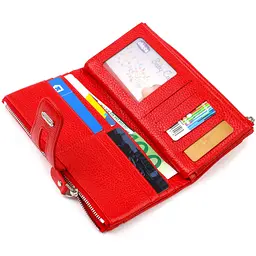 Жіночий шкіряний гаманець Canpellini 18,5х9,5х2 см acs0025565 - мініатюра 5