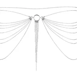 Ланцюжок трусики або ліф Bijoux Indiscrets Magnifique Waist Chain - silver - мініатюра 2