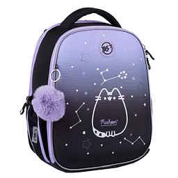 Рюкзак каркасний Yes H-100 Р-25 Pusheen Stellar 2 відділення 3 кишені №550095+подарунок сумка №559683