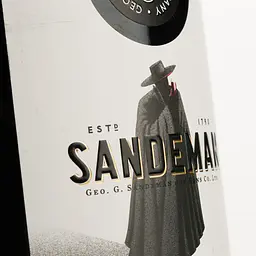 Уцінка. Вино Sandeman Medium Sweet Sherry червоне напівсолодке 15% 0.75 л (15982)  - мініатюра 3