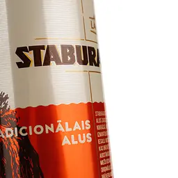 Пиво Staburags Tradicionalais Alus світле 5% 0.568 л з/б - мініатюра 3