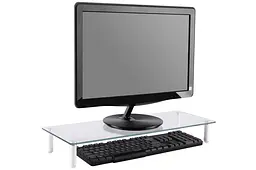 Digitus Підставка для монітора DIGITUS Universal glass monitor riser, до 20кг - мініатюра 3