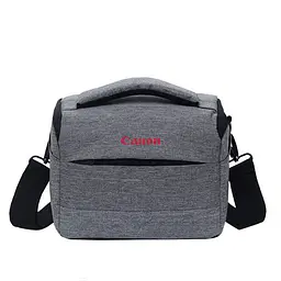 Сумка для фотоапарата Canon EOS протиударний чохол Кенон Сірий (IBF062SB)