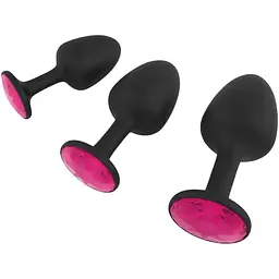Анальна пробка Dorcel Geisha Plug Ruby L з кулькою всередині створює вібрації діаметр 4 см - мініатюра 4