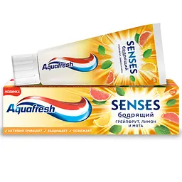 Зубна паста Aquafresh Енергія грейпфрута 75 мл - мініатюра 2