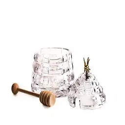 Ємність для меду Bohemia Bee Hive, 12 см (53312/69710/118) - мініатюра 2