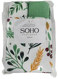 Набір рушників Soho 40x60см Garden 2 шт pbe0050657 - мініатюра 2