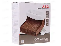 Електрогрілка для ніг AEG FW 5645 brown-white - мініатюра 2