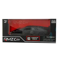 Машинка Uni-fortune Lamborghini Murcielago, 1:32, матовий чорний (554997M) - мініатюра 2