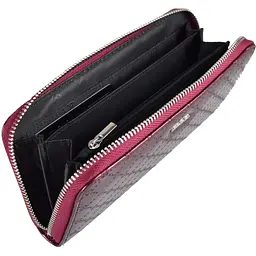 Гаманець жіночий шкіряний Semi Line RFID Dark Red (P8238-2) - мініатюра 2