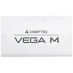 Блок живлення 750W Chieftec VEGA M PPG-750-CW ATX 3.1 135mm, 80+ Золотистий, Fully modular, БІЛИЙ, Retail - мініатюра 4