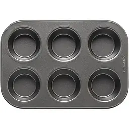 Форма для випікання мафінів Holmer Sweet cake на 6 порцій (BM-0806-RSG Sweet cake) - мініатюра 6