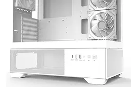 Zalman Корпус Chronix V2 без БЖ, 1xUSB3.0, 1xUSB2.0, 1x Type C, 2x120мм ARGB Reverse, 4x120мм ARGB, VGA 410мм, LCS ready, TG Side/Front Panel, ATX, білий - мініатюра 6