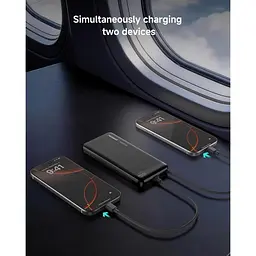 Зовнішній акумулятор Xiaomi Neoseek Ultra-Thin Power Bank 20000mAh 55W M320 Air (iPB2055s) - мініатюра 6