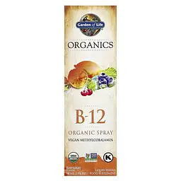Кобаламин (B-12) Organics B-12 Organic Spray 58 мл Garden of Life vit0005749