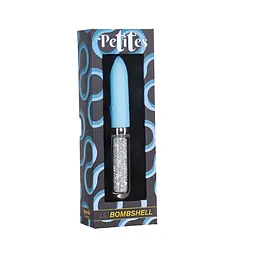 Вібратор Petites Lil’ Bombshell Vibrator - Blue - мініатюра 5