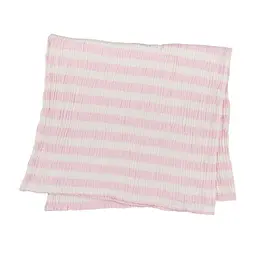 Плед-накидка Barine - Stripe Muslin pembe рожевий 77*82 - мініатюра 2