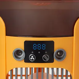 Вентилятор кондиціонера побутової міні охолоджувач Spray air cooler USB 5V 10W 270 × 165 × 160 мм 36 дБ 880 мл (YM-188) - мініатюра 4
