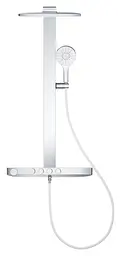 Душова система з термостатом для настінного монтажу Grohe Rainshower Aqua Pure 1009620000, Білий - мініатюра 3
