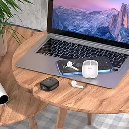 Навушники bluetooth Hoco Leader true wireless BT headset EW07 білі - мініатюра 4