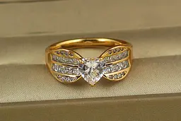 Кільце Xuping Jewelry аристократка р 20 золотисте