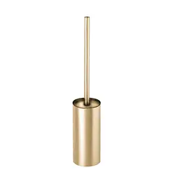 Йоржик для унітазу підлоговий VBI Round brushed gold VBI-040020BG, Золотий